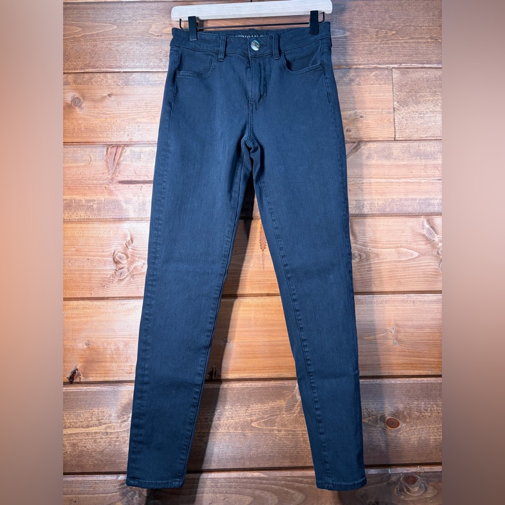 American Eagle Outfitters Charcoal Skinny Jeans